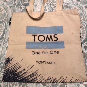 TOMS canvas tote